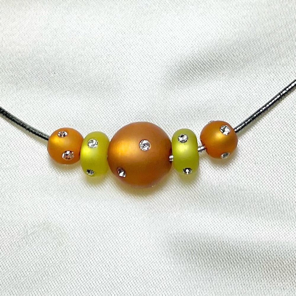 Swarovski 925 IOB Estate Beads Crystals Sterling Necklace Vintage